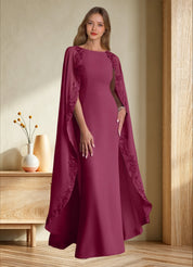 Augday Artemisia Sheath Lace Chiffon Dress