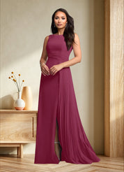 Augday Galvan A-Line Sequins Chiffon Dress