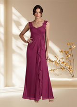 Augday Edelin A-Line Sweetheart Neckline Pleated Mesh Dress