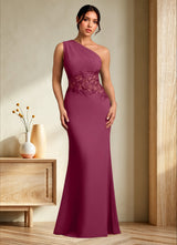 Augday Kathie Mermaid Lace Chiffon Dress
