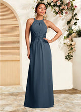 Augday Georgie A-Line Lace Chiffon Dress