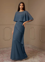 Augday Bowie A-Line Chiffon Dress