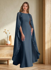 Augday Artemisia Sheath Lace Chiffon Dress