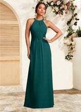 Augday Georgie A-Line Lace Chiffon Dress