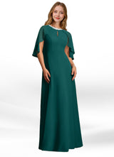 Augday Winnifred A-Line Beaded Chiffon Dress