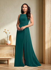 Augday Galvan A-Line Sequins Chiffon Dress