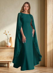 Augday Artemisia Sheath Lace Chiffon Dress