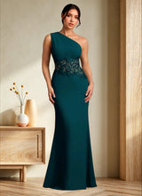Augday Kathie Mermaid Lace Chiffon Dress
