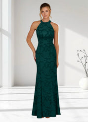 Augday Tyra Mermaid Floral Burnout Dress