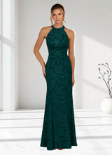 Augday Tyra Mermaid Floral Burnout Dress