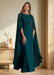 Augday Artemisia Sheath Lace Chiffon Dress