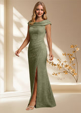 Augday Irvine A-Line Pleated Floral BurnoutDress