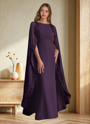 Augday Artemisia Sheath Lace Chiffon Dress