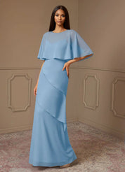 Augday Bowie A-Line Chiffon Dress