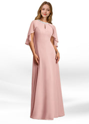 Augday Winnifred A-Line Beaded Chiffon Dress