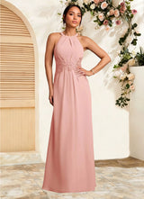 Augday Georgie A-Line Lace Chiffon Dress