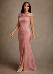 Augday Irvine A-Line Pleated Floral Burnout Dress