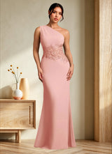 Augday Kathie Mermaid Lace Chiffon Dress