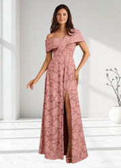 Augday Milton Milton A-Line Pleated Floral Burnout Dress