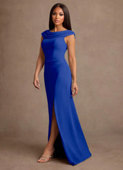 Augday Irvine A-Line Pleated Chiffon Dress