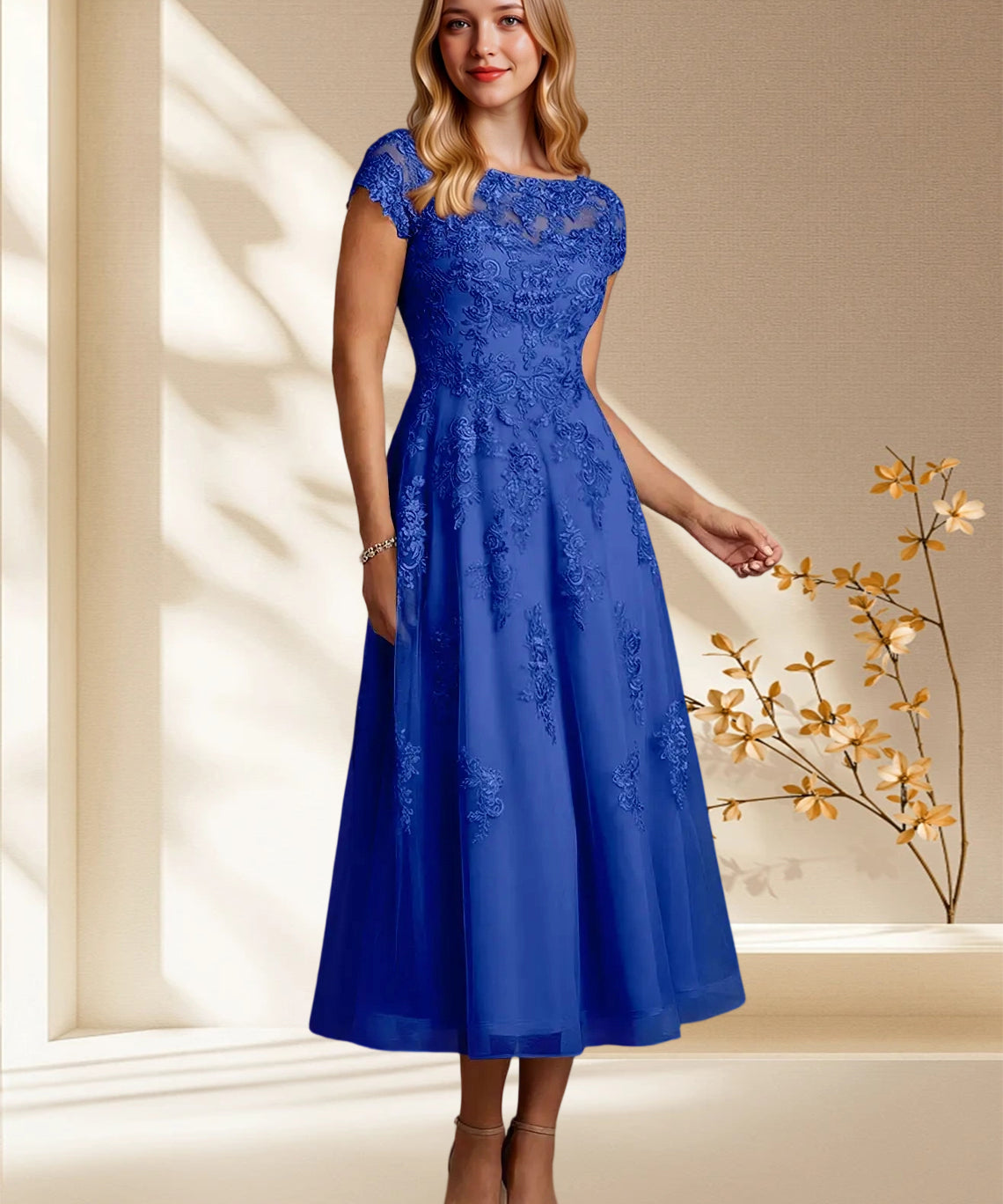 Augday Jolanda A-Line Lace Dress