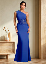 Augday Kathie Mermaid Lace Chiffon Dress