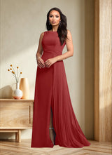 Augday Galvan A-Line Sequins Chiffon Dress