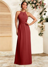 Augday Georgie A-Line Lace Chiffon Dress