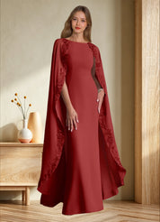 Augday Artemisia Sheath Lace Chiffon Dress