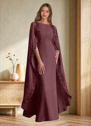 Augday Artemisia Sheath Lace Chiffon Dress