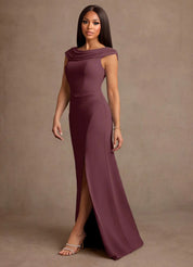 Augday Irvine A-Line Pleated Chiffon Dress