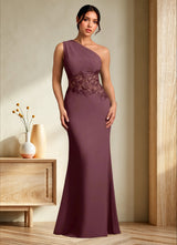 Augday Kathie Mermaid Lace Chiffon Dress