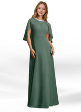 Augday Winnifred A-Line Beaded Chiffon Dress