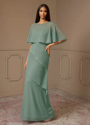 Augday Bowie A-Line Chiffon Dress