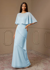 Augday Bowie A-Line Chiffon Dress