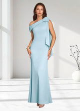 Augday Myers Mermaid Pleated Stretch Crepe Dress
