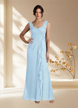 Augday Edelin A-Line Sweetheart Neckline Pleated Mesh Dress