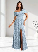 Augday Milton Milton A-Line Pleated Floral Burnout Dress