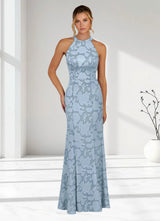 Augday Tyra Mermaid Floral Burnout Dress