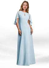 Augday Winnifred A-Line Beaded Chiffon Dress