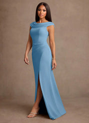 Augday Irvine A-Line Pleated Chiffon Dress