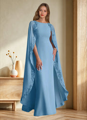 Augday Artemisia Sheath Lace Chiffon Dress