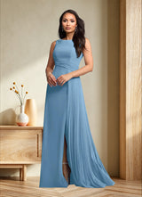 Augday Galvan A-Line Sequins Chiffon Dress