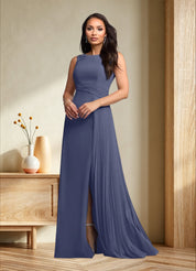 Augday Galvan A-Line Sequins Chiffon Dress
