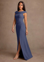 Augday Irvine A-Line Pleated Chiffon Dress