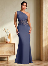 Augday Kathie Mermaid Lace Chiffon Dress