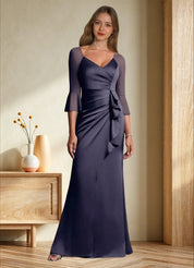 Augday Nampa Sheath Pleated Mesh Dress