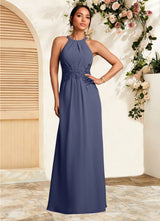 Augday Georgie A-Line Lace Chiffon Dress