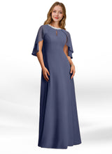 Augday Winnifred A-Line Beaded Chiffon Dress