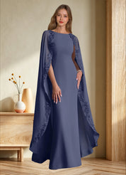 Augday Artemisia Sheath Lace Chiffon Dress